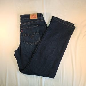 Levi's Women's 414 Classic Straight Jeans Sze 16W